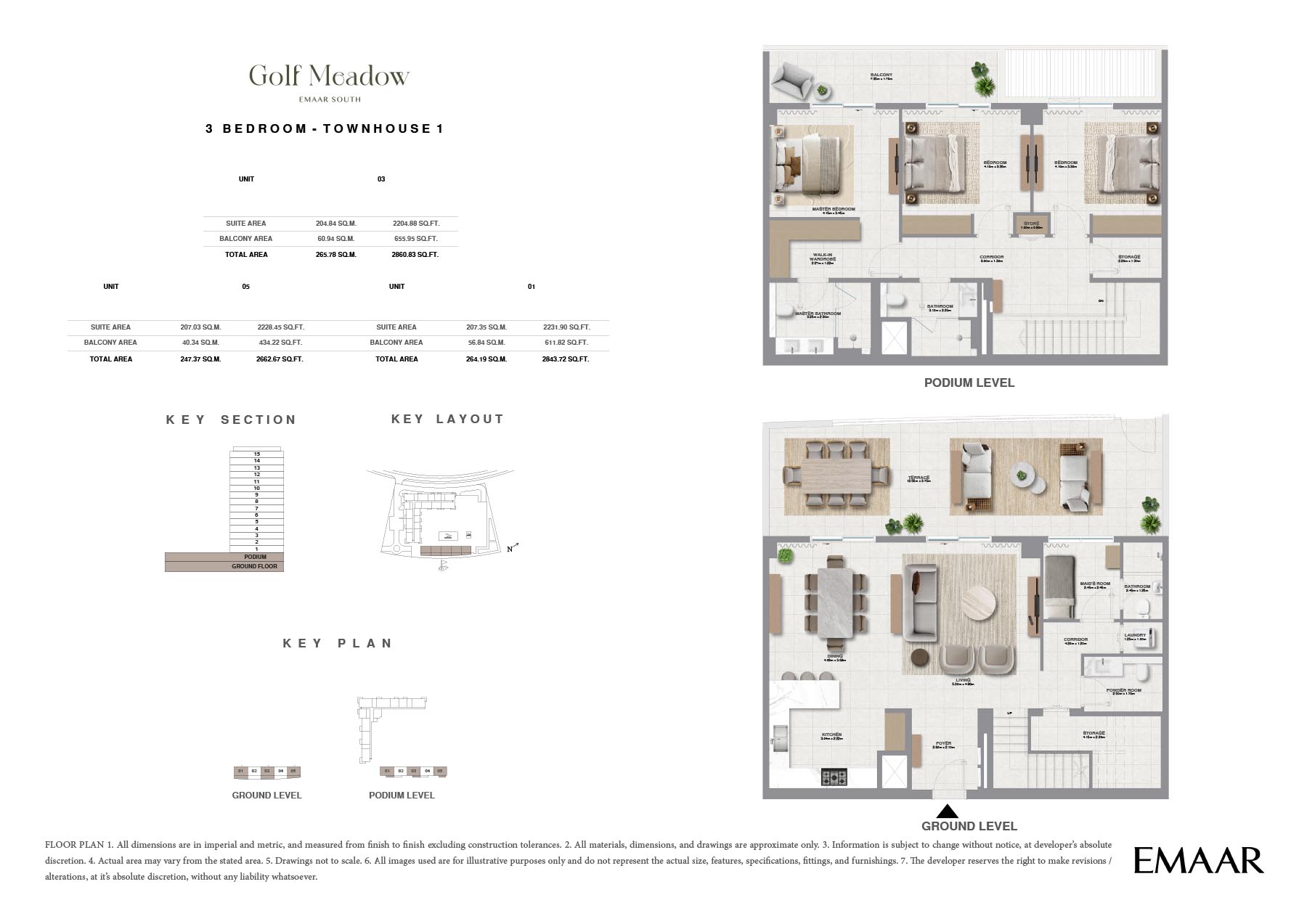 3 Bedroom Townhouse